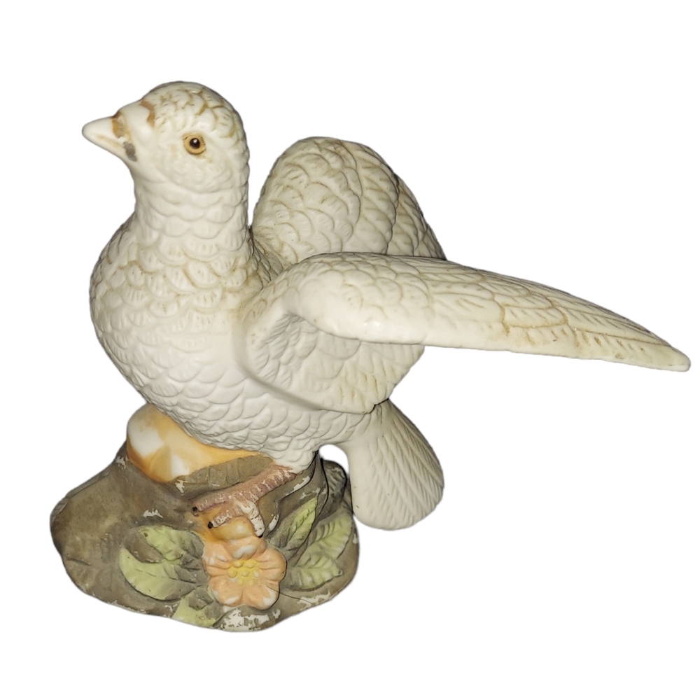 Vintage Orleans Worldwide 5" White Bird Figurine
